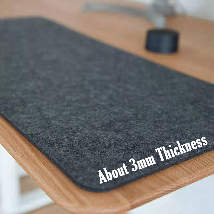 Minimalistic Non-Slip Protector Felt Desk Pad