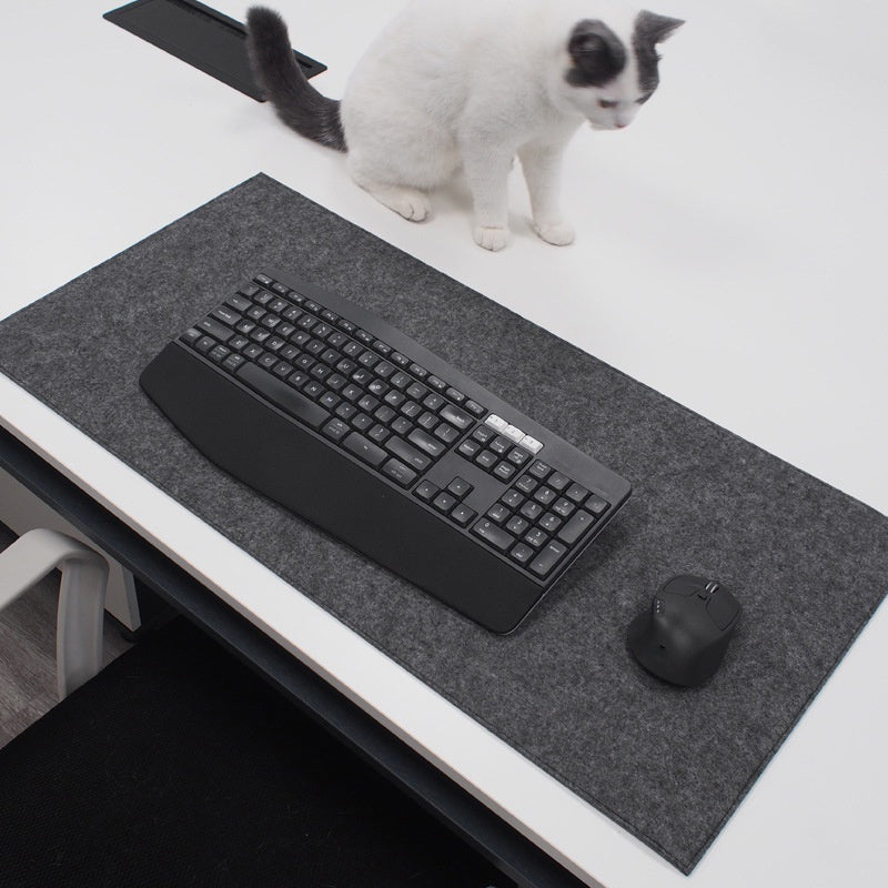 Minimalistic Non-Slip Protector Felt Desk Pad