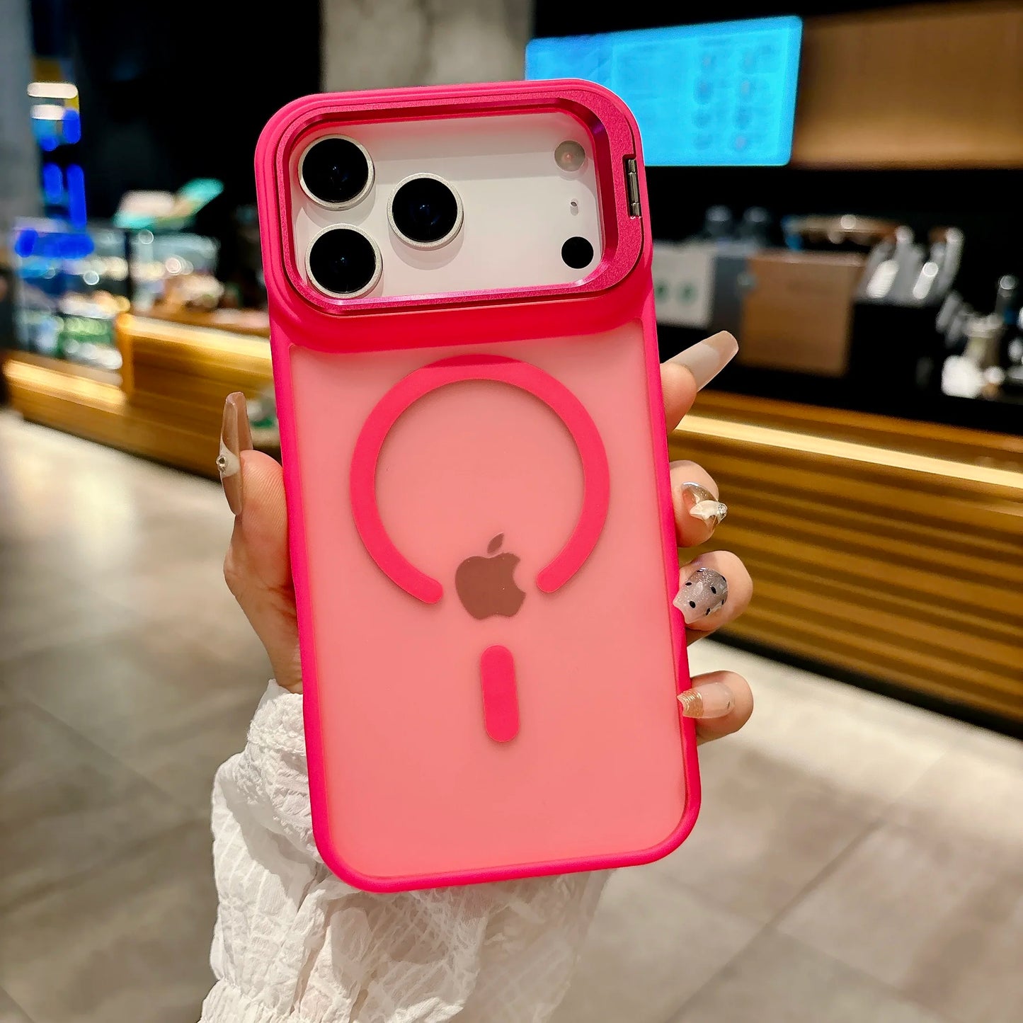 New Matte Translucent Magnetic Case