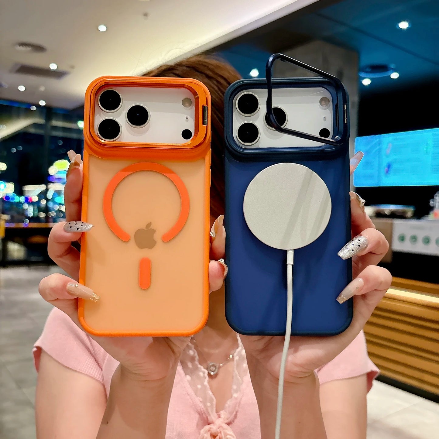 New Matte Translucent Magnetic Case