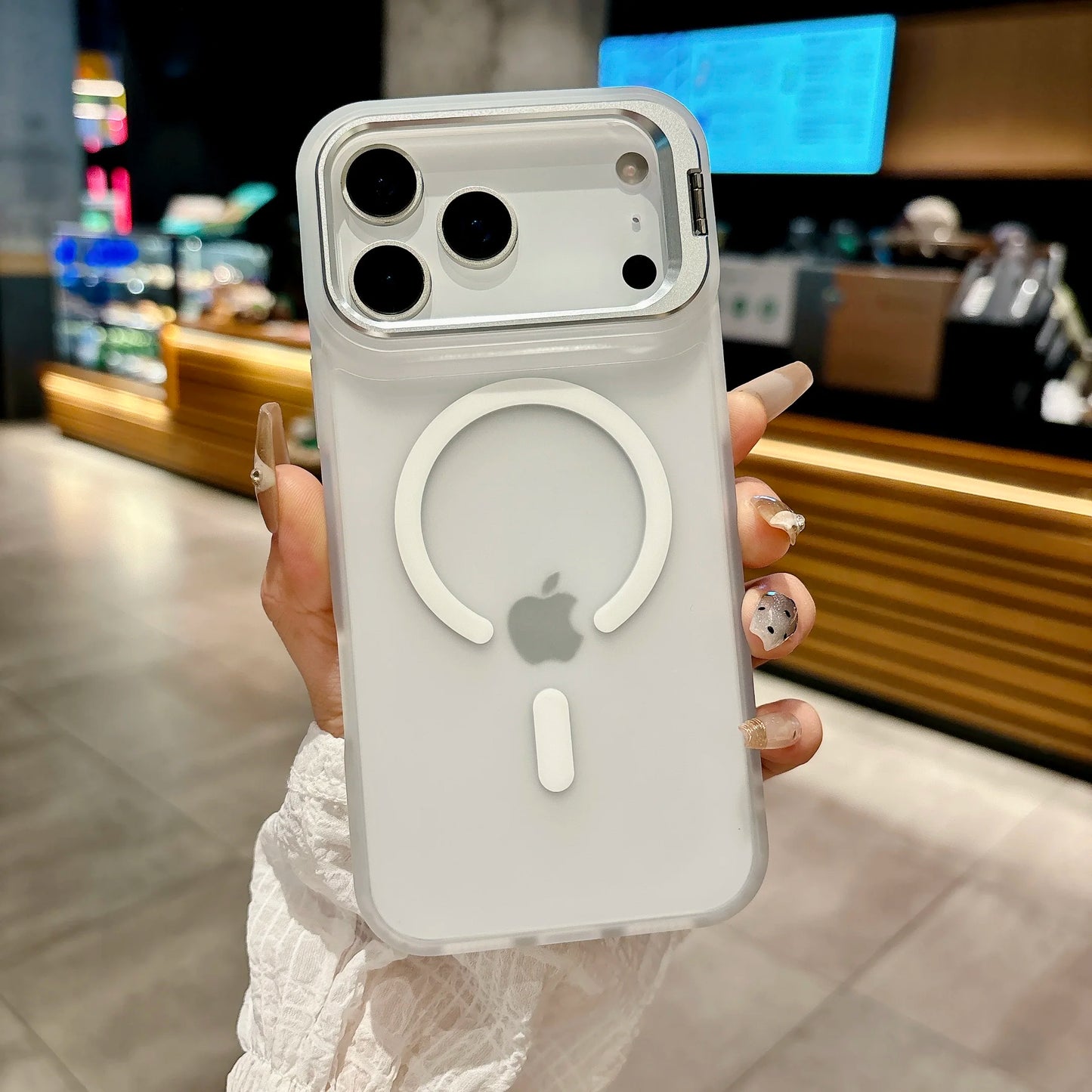 New Matte Translucent Magnetic Case