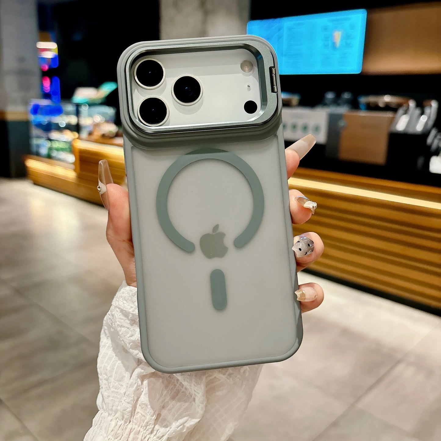 New Matte Translucent Magnetic Case